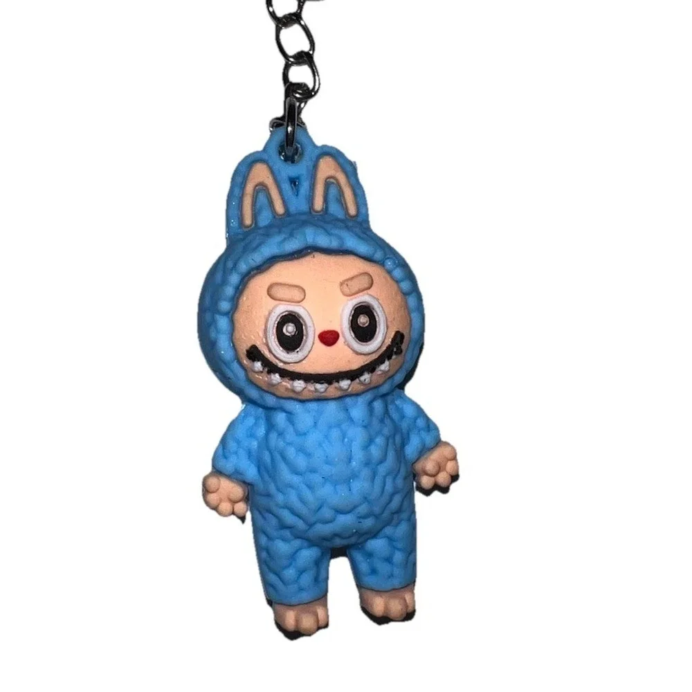 (J1/1)Blue and Pink Kids Toy Keychain